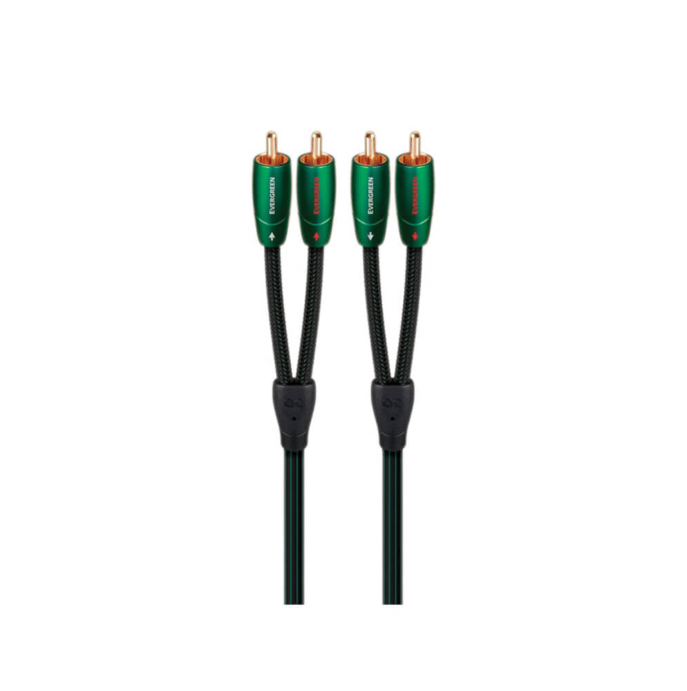 สายสัญญาณอนาล็อก AUDIOQUEST : EVERGREEN (RCA TO RCA) (2.0M)